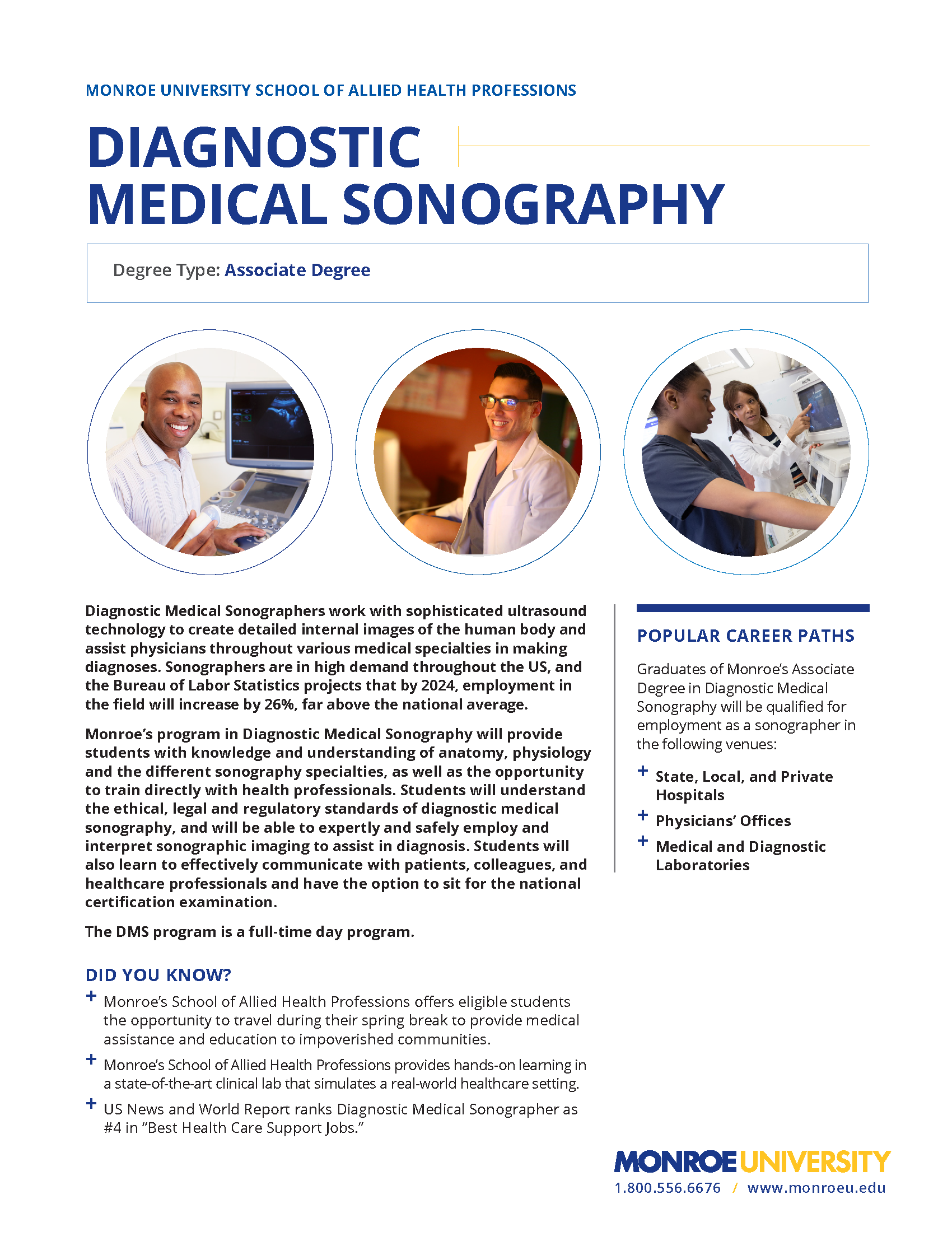 Diagnostic Medical Sonography