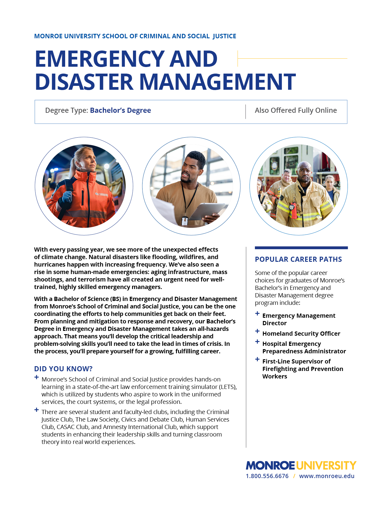 Emergency and Disaster Management 