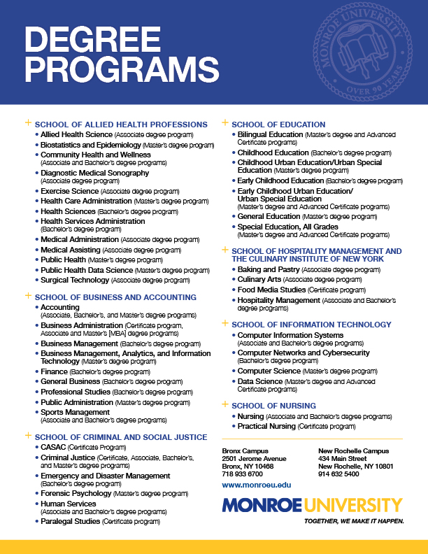 Our Degree Programs