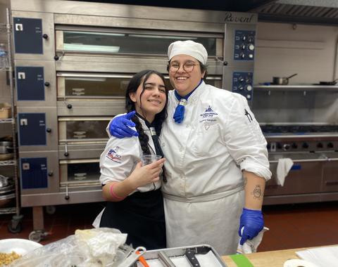 Tatiana and Francesca